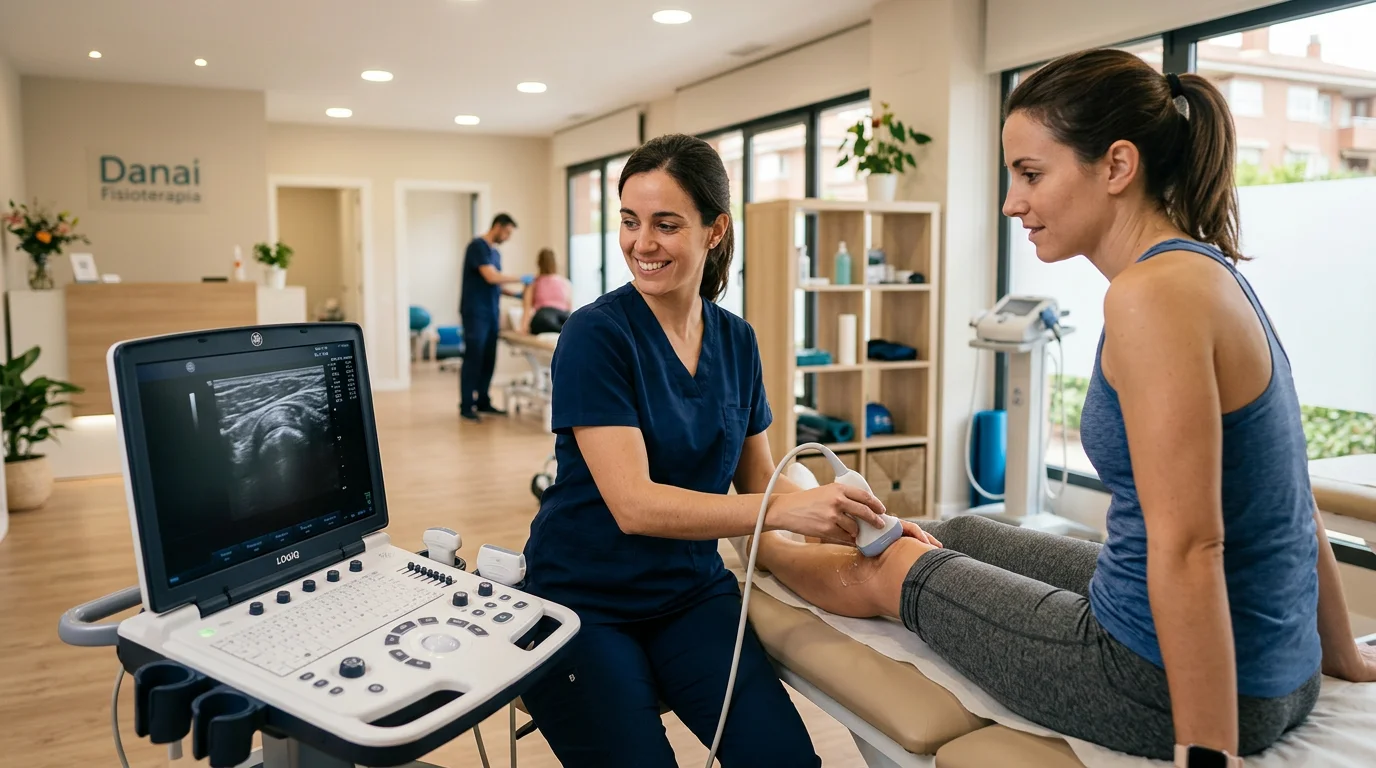 fisioterapia en Boadilla del Monte tratamientos avanzados y ecografía